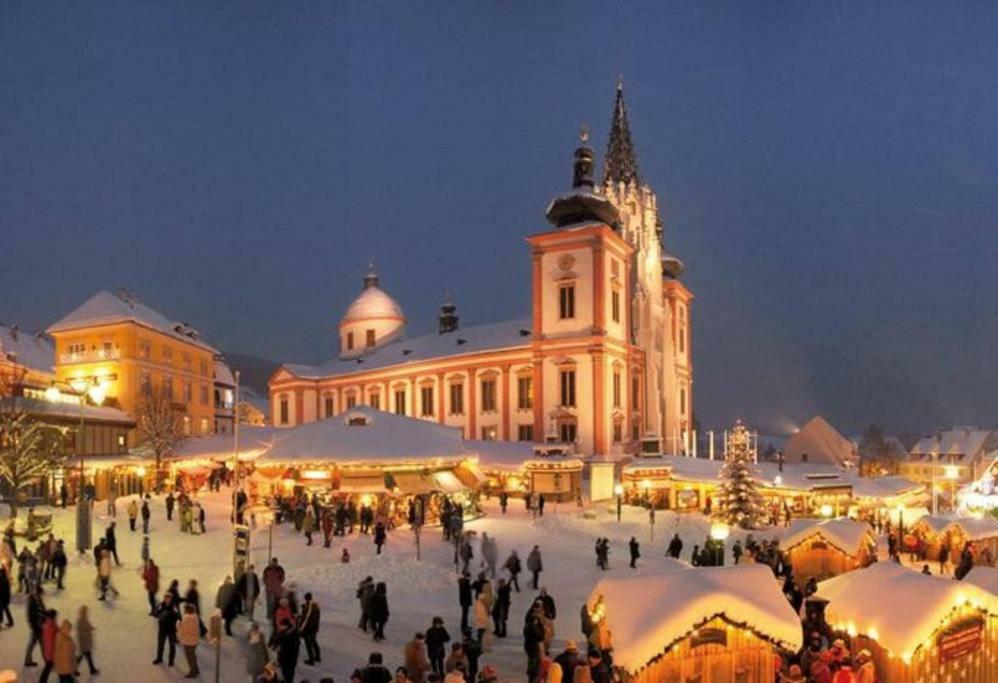 Stadtzentrum Мариацел Екстериор снимка